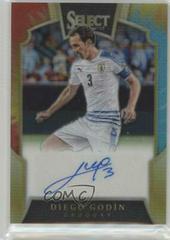 Diego Godin [Tie Dye] Soccer Cards 2016 Panini Select Signatures Prices
