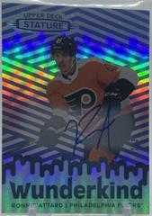 Ronnie Attard [Autograph Blue] #W-38 Hockey Cards 2022 Upper Deck Stature Wunderkind Prices