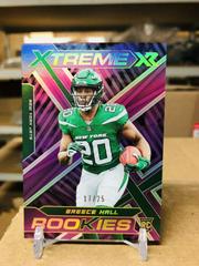 Breece Hall [Purple] Football Cards 2022 Panini XR Xtreme Rookies Prices