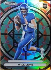 Will Levis #SG-15 Football Cards 2023 Panini Prizm Draft Picks Stained Glass Prices