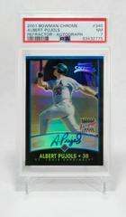 Albert Pujols [Refractor Autograph] Baseball Cards 2001 Bowman Chrome Prices