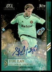 Steve Clark [Green Autograph] #53 Soccer Cards 2015 Topps Apex MLS Prices
