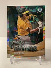 Pedro Pineda [Atomic] #SG-27 Baseball Cards 2022 Bowman Chrome Shades of Greatness Prices