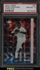 Pedro Martinez [Xfractor] Baseball Cards 2002 Finest Prices