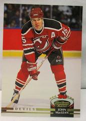 John Maclean Hockey Cards 1992 Stadium Club Prices