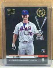 Pete Alonso #MOY-3 Baseball Cards 2019 Topps Now Moment of the Year Prices