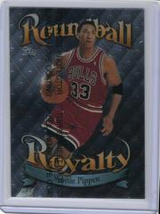 Scottie Pippen [w/Coating] Basketball Cards 1998 Topps Roundball Royalty Prices