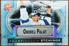 Ondrej Palat Hockey Cards 2020 Upper Deck The Cup Championship Etchings Prices