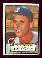 Bob Chipman Baseball Cards 1952 Topps Prices