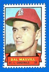 Dal Maxvill Baseball Cards 1969 Topps Stamps Prices