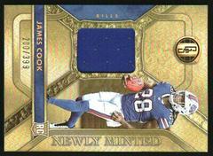 James Cook #NMM-JCO Football Cards 2022 Panini Gold Standard Newly Minted Memorabilia Prices