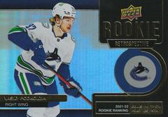 Vasily Podkolzin [Gold] Hockey Cards 2022 Upper Deck Rookie Retrospective Prices