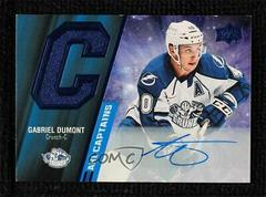 Gabriel Dumont [Autograph] #L-10 Hockey Cards 2021 Upper Deck AHL Captains Prices