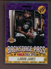 LeBron James [Hyper Gold] #146 Basketball Cards 2020 Panini Hoops Prices