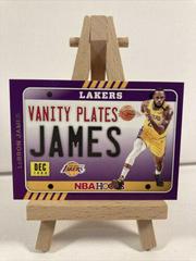 LeBron James #3 Basketball Cards 2020 Panini Hoops Vanity Plates Prices
