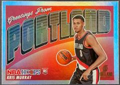 Kris Murray [Holo] #5 Basketball Cards 2023 Panini Hoops Rookie Greetings Prices