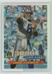 Troy Aikman [Refractor] #137 Football Cards 1996 Topps Chrome Prices