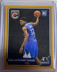 Karl Anthony Towns [Gold] #303 Basketball Cards 2015 Panini Complete Prices