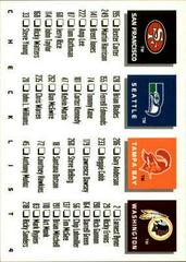 Checklist 4 #269 Football Cards 1993 Skybox Premium Prices