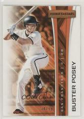 Buster Posey [Gold] #2 Baseball Cards 2018 Panini Chronicles Rookies & Stars Prices