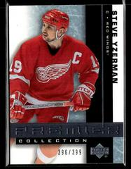 Steve Yzerman #21 Hockey Cards 2001 Upper Deck Premier Collection Prices