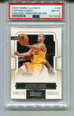 Stephen Curry [Timeless Tributes Silver] #166 Basketball Cards 2009 Panini Classics Prices