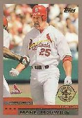 Mark McGwire Baseball Cards 2000 Topps Prices