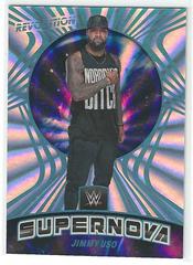 Jimmy Uso [Sunburst] #13 Wrestling Cards 2022 Panini Revolution WWE Supernova Prices