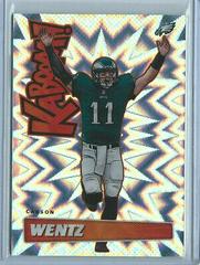 Carson Wentz #K-CW Football Cards 2019 Panini Absolute Kaboom Prices