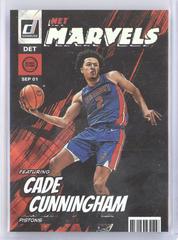 Cade Cunningham [Diamond] Basketball Cards 2022 Panini Donruss Net Marvels Prices