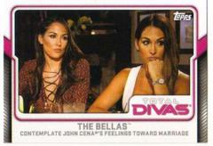 The Bellas #4 Wrestling Cards 2017 Topps WWE Total Divas Prices