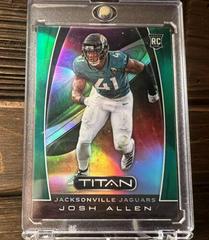 Josh Allen [Green] #T13 Football Cards 2019 Panini Chronicles Titan Prices