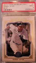 Derek Jeter [Blue] #1 Baseball Cards 2013 Topps Museum Collection Prices