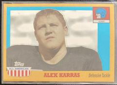Alex Karras [Gold Chrome] #63 Football Cards 2005 Topps All American Prices
