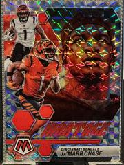 Ja'Marr Chase [Mosaic] #M-15 Football Cards 2023 Panini Mosaic Montage Prices