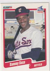 Sammy Sosa Baseball Cards 1990 Fleer Prices