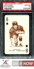 Pete Pihos [8 of Spades] Football Cards 1963 Stancraft Playing Cards Prices