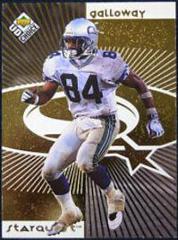 Joey Galloway [Gold] Football Cards 1998 Upper Deck UD Choice Starquest Prices