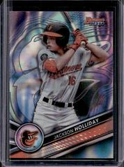 Jackson Holliday [Aqua Lava] #TP-2 Baseball Cards 2022 Bowman's Best Top Prospects Prices