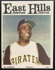 Al McBean Baseball Cards 1966 East Hills Pirates Prices