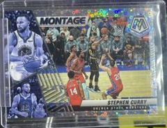Stephen Curry [Fast Break Silver] #21 Basketball Cards 2021 Panini Mosaic Montage Prices