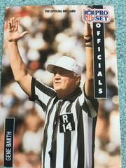 Gene Barth #357 Football Cards 1991 Pro Set Prices
