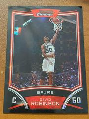 David Robinson Basketball Cards 2008 Bowman Chrome Prices