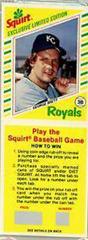 George Brett [Scratch Off Game Card] #3 Baseball Cards 1982 Squirt Panel Prices