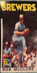 Bob McClure #684 Baseball Cards 1986 Topps Prices