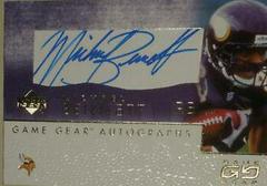 Michael Bennett Football Cards 2001 Upper Deck Game Gear Autographs Prices
