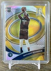 Anthony Edwards [Gold] Basketball Cards 2020 Panini Spectra Prices
