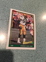 Johnny Holland #458 Football Cards 1991 Topps Prices