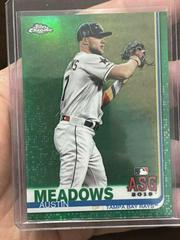Austin Meadows [Green Refractor] #96 Baseball Cards 2019 Topps Chrome Update Prices