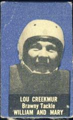 Lou Creekmur Football Cards 1950 Topps Felt Backs Prices